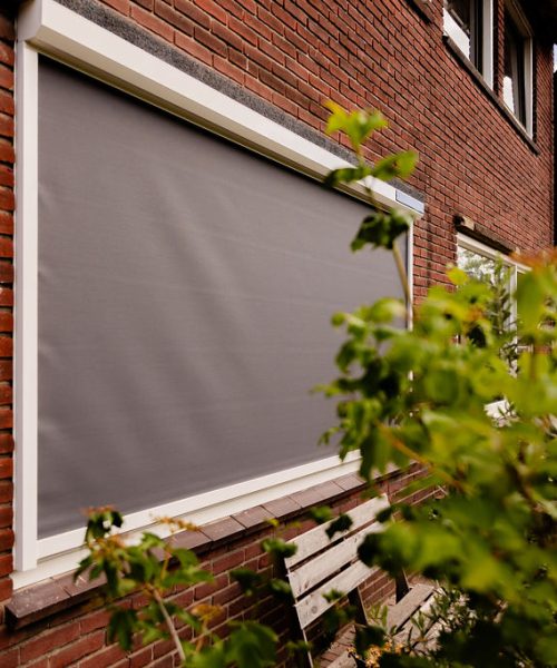 screen voor het raam