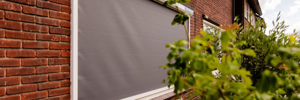 screen voor het raam